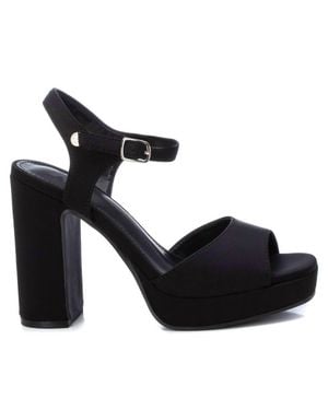 Xti Heel Sandals - Black