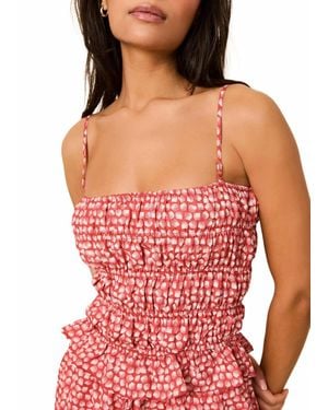 Solid & Striped Delilah Tank Top - Red