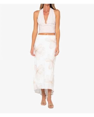 JBQ Hendrick Maxi Skirt - White