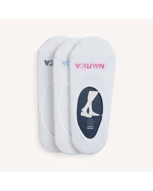 Nautica Stretch Liner Socks - Blue