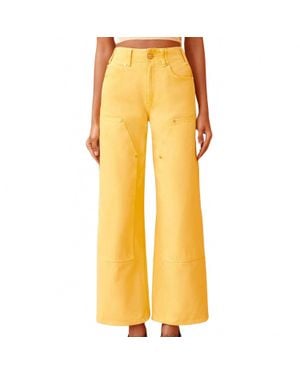 Ulla Johnson The Olympia Jean - Yellow