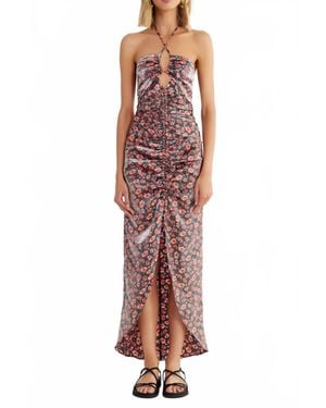 RUMER Label Soraya Maxi Dress - Red