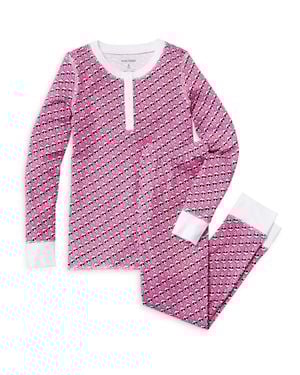 Roberta Roller Rabbit Boys Comfy Cotton Two-Piece Pajamas - Purple