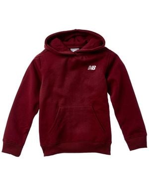 New Balance Pullover Fleece Hoodie - Red