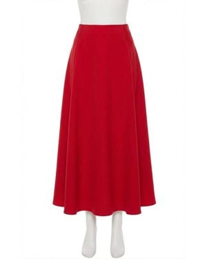 Z Supply Northpointe Midi Skirt - Red