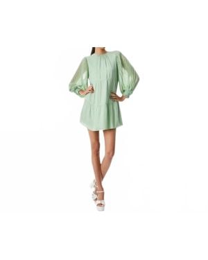 chinese dress ladies Clover Button Front Mini Dress Mustard / M by Sugarlips