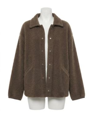 Z Supply Bronx Sweater Knit Jacket - Brown