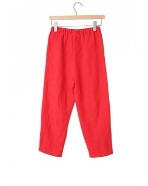 Apuntob Linen Tapered Trouser