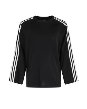 y-3 ロングTシャツ Y-3 【並行輸入品】Y-3 ロンT ワイスリー 長袖Tシャツ トップス