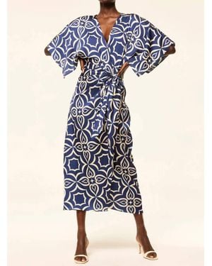 MISA Los Angles Hadassa Dress - Blue