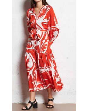 Suncoo Cindia Dress - Red