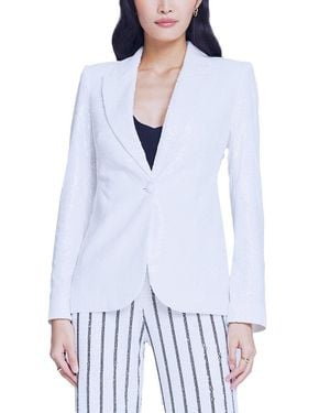 L'Agence Clementine Blazer - White