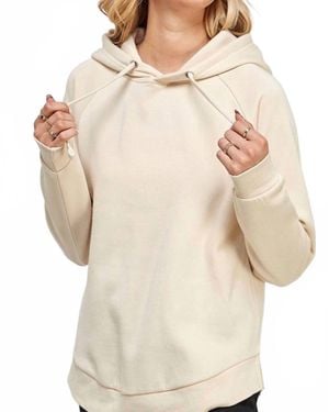 Reflex Active Fleece Pullover Hoodie - Natural