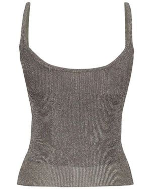 Adam Lippes Rue Top - Gray