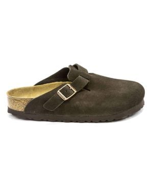 Birkenstock Boston Soft Footbed Clogs - Brown