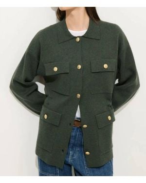 Alex Mill Virgina Sweater Jacket - Green