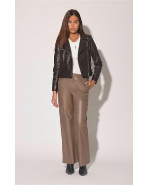 Walter Baker Liz Leather Moto Jacket - Black