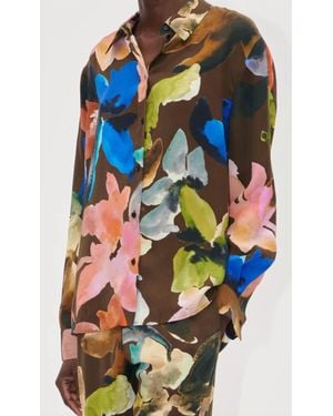 Stine Goya Long Sleeve Shirt - Blue
