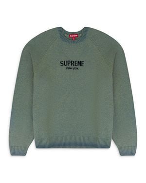 Supreme Logo Sweater - Green