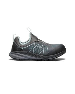 Keen Vista Energy Composite Safety Toe Work Sneakers - Gray