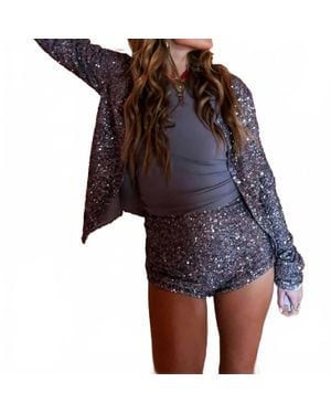 Never Fully Dressed Sequin Hot Bottom - Multicolor