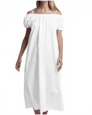 Skin Bronagh Caftan Dress - White