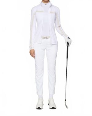 J.Lindeberg Pia Golf Pants - White