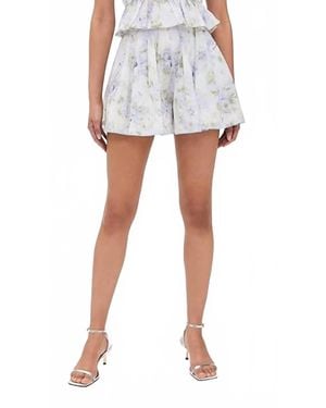 En Saison Scarlet Shorts - Blue