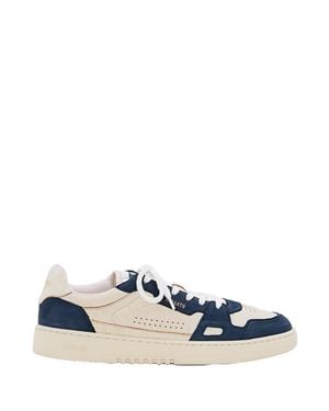 Axel Arigato Cream Dice Lo Leather Sneakers - Blue