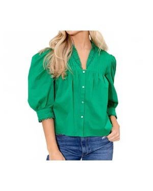 Alden Adair Blake Top - Green