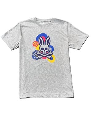 Psycho Bunny Dover T-Shirt - Gray