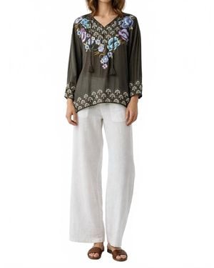 Johnny Was Margot Blouse - Black
