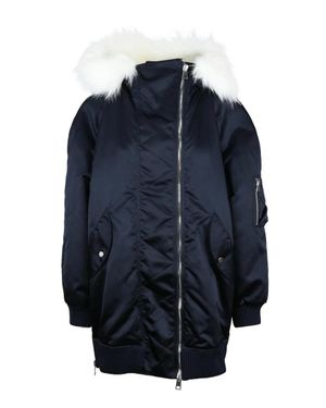Dondup Parka With Plush Hood - Blue