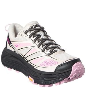 Hoka One One U Mafate Speed 2 Canvas Sneaker - Red