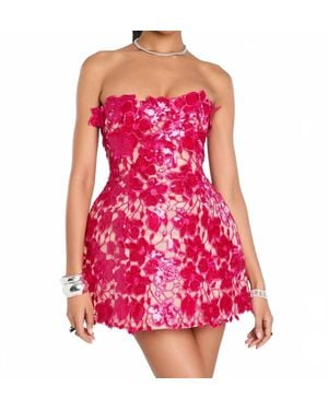 retroféte Alira Lace Dress - Pink