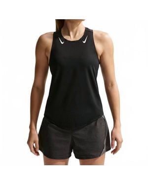 Nike Aeroswift Dri-Fit Advanced Running Singlet - Black