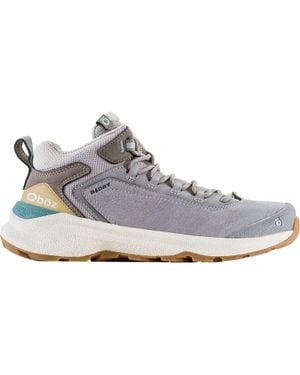Obōz Cottonwood Mid B-Dry Waterproof Hiking Boots - Gray
