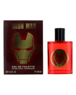 Marvel Iron By 3.4 Oz Edt Spray For - Red