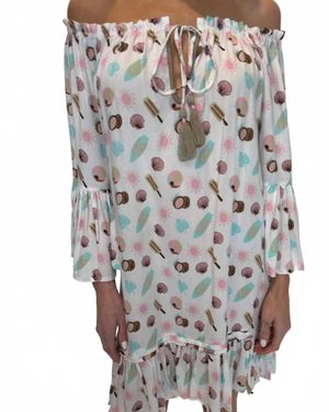 Skemo Sunset Shore Tulum Dress - Gray