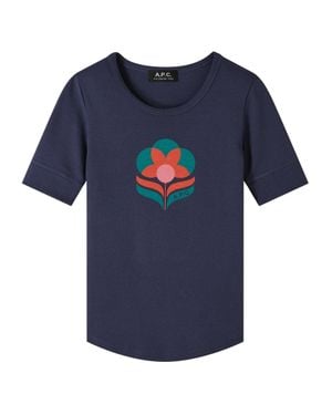 A.P.C. Gardãnia T-Shirt - Blue