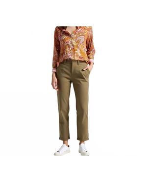 Nautica Paisley Button Front Shirt - Orange
