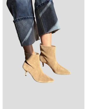 Matisse Sicily Hazelnut Suede Boots - Blue