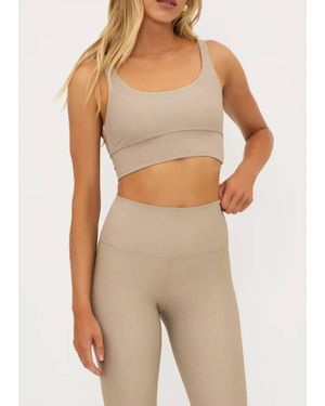 Beach Riot Leah Top - Natural