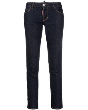 DSquared² B-Icon Jennifer Crop Jean - Blue