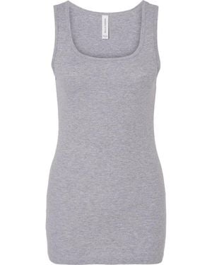 Bella Canvas Micro Rib Tank - Gray