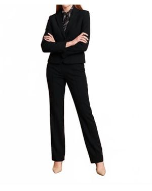 Jessie Liu Tailored Short Jacket - Black