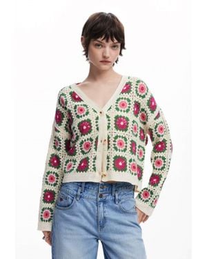 Desigual Johanna Cardigan - Blue