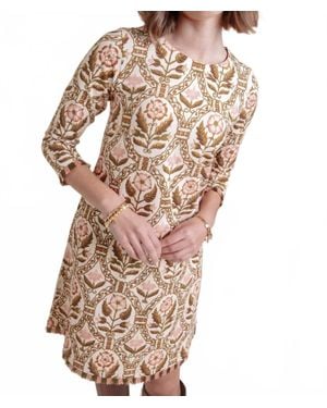 spartina 449 Island Fringe Mini Dress - Multicolor