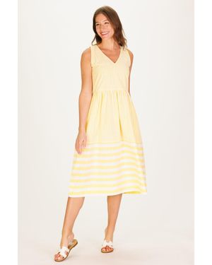 Duffield Lane The Twila Dress - Yellow