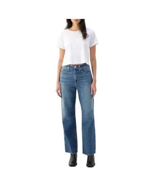 AMO Sandra Baggy Jean - Blue